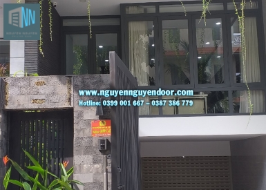 CÔNG TRÌNH CỬA CUỐN CÔNG NGHỆ ĐỨC TẠI KDC HIM LAM, Q.7, TP. HCM