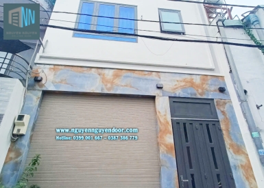 CỬA CUỐN KHE THOÁNG CÔNG NGHỆ ĐỨC TẠI ĐƯỜNG 35 TAM BÌNH