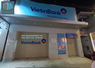 CÔNG TRÌNH CỬA CUỐN NH VIETINBANK