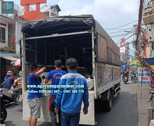CÔNG TRÌNH CỬA CUỐN ANH BÌNH XÂY DỰNG TẠI VŨ TÙNG BÌNH THẠNH