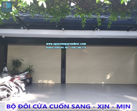 CÔNG TRÌNH CỬA CUỐN KHE THOÁNG CÔNG NGHỆ ĐỨC TẠI NGUYỄN ĐÌNH CHIỂU, Q3, TP HCM