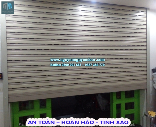 CỬA CUỐN KHE THOÁNG CÔNG NGHỆ ĐỨC TẠI Ụ GHE, TAM PHÚ, THỦ ĐỨC