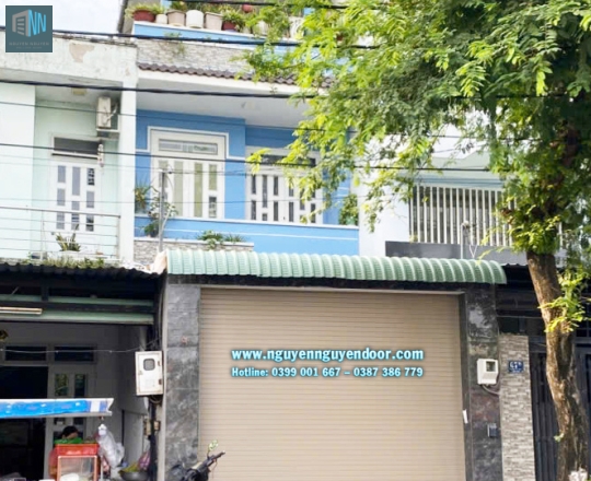 CỬA CUỐN KHE THOÁNG CÔNG NGHỆ ĐỨC TẠI ĐƯỜNG 12 TAM BÌNH