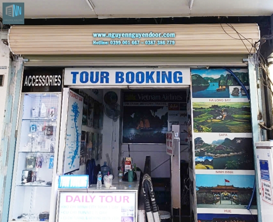 CỬA CUỐN TẤM LIỀN CÔNG NGHỆ ÚC TẠI BẾN THÀNH QUẦN 1