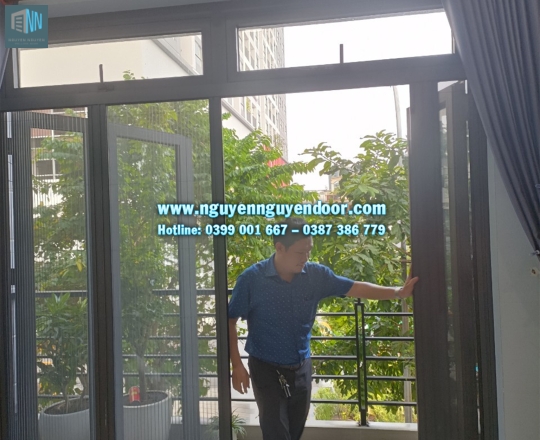 CỬA LƯỚI CHỐNG MUỖI KHÔNG RAY - CÁNH NỐI TẠI TAM BÌNH, THỦ ĐỨC