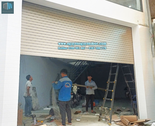 CỬA CUỐN KHE THOÁNG CÔNG NGHỆ ĐỨC TẠI BÌNH CHIỂU CHỢ ĐẦU MỐI THỦ ĐỨC