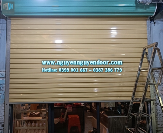 CỬA CUỐN TOLE TẤM LIỀN CÔNG NGHỆ ÚC TẠI TÔ NGỌC VÂN, THỦ ĐỨC