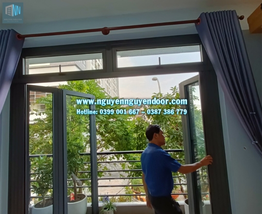 CỬA LƯỚI CHỐNG MUỖI KHÔNG RAY - CÁNH NỐI TẠI TAM BÌNH, THỦ ĐỨC