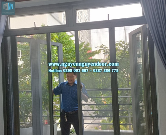CỬA LƯỚI CHỐNG MUỖI KHÔNG RAY - CÁNH NỐI TẠI TAM BÌNH, THỦ ĐỨC