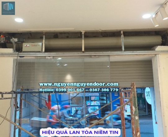 CỬA CUỐN LÁ BÍT CÔNG NGHỆ ĐỨC – P1