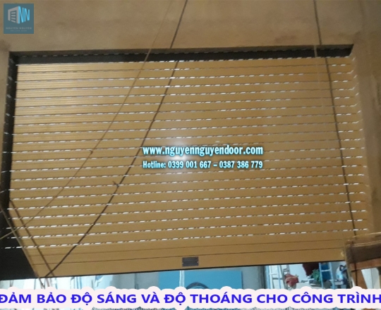 CỬA CUỐN KHE THOÁNG CÔNG NGHỆ ĐỨC TẠI BÌNH CHIỂU, THỦ ĐỨC - PHẦN 2