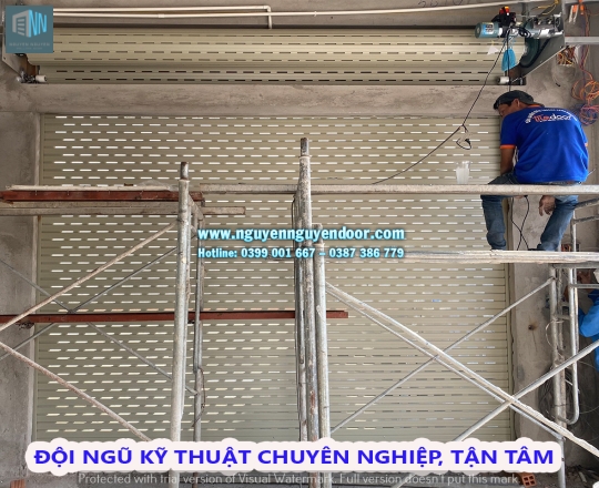 CỬA CUỐN KHE THOÁNG CÔNG NGHỆ ĐỨC TẠI KHA VẠN CÂN, THỦ ĐỨC, TP HCM