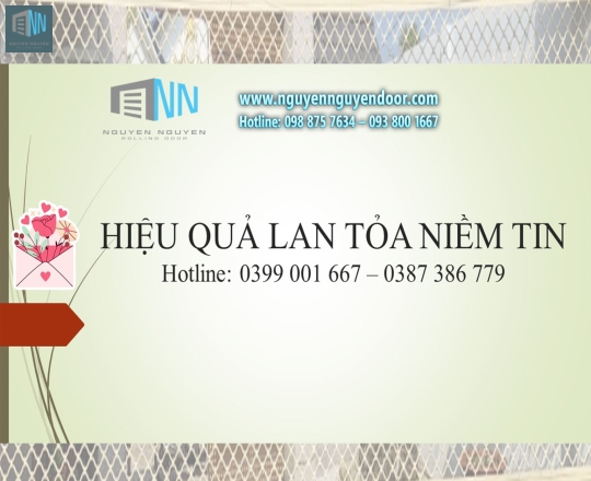 CÔNG TRÌNH CỬA CUỐN ĐIỆN ĐỊA TẠNG CHÙA PHỔ QUANG