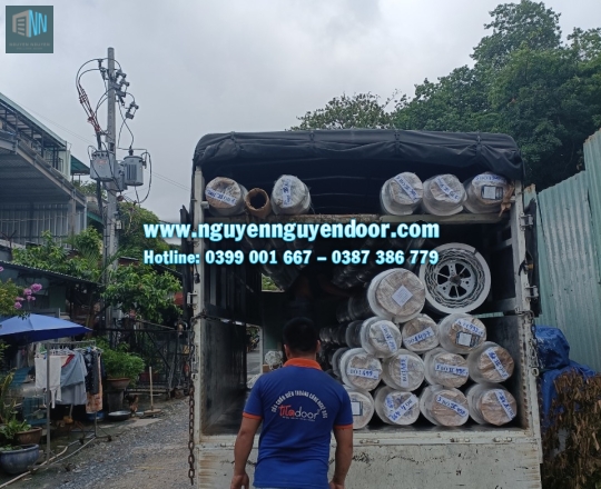 CỬA CUỐN CÔNG NGHỆ ĐỨC CHÙA PHỔ QUANG PHẦN 2