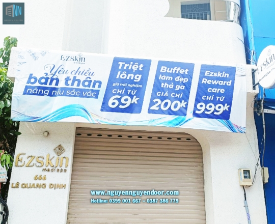 CỬA CUỐN LÁ BÍT CÔNG NGHỆ ĐỨC TẠI LÊ QUANG ĐỊNH
