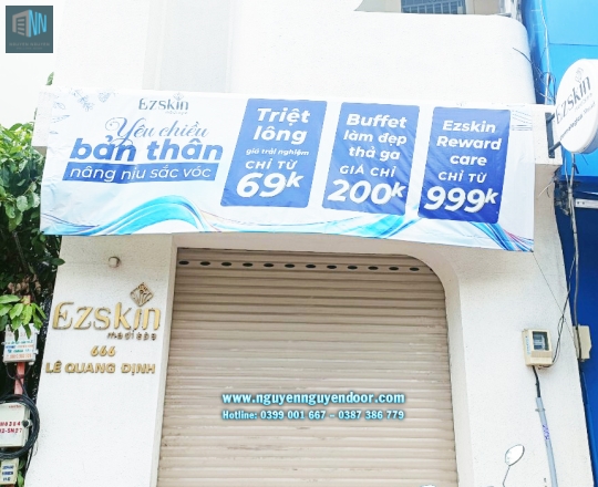 CỬA CUỐN LÁ BÍT CÔNG NGHỆ ĐỨC TẠI LÊ QUANG ĐỊNH