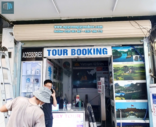 CỬA CUỐN TẤM LIỀN CÔNG NGHỆ ÚC TẠI BẾN THÀNH QUẦN 1