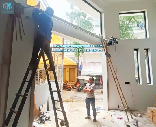 CỬA CUỐN KHE THOÁNG CÔNG NGHỆ ĐỨC TẠI BÌNH CHIỂU CHỢ ĐẦU MỐI THỦ ĐỨC