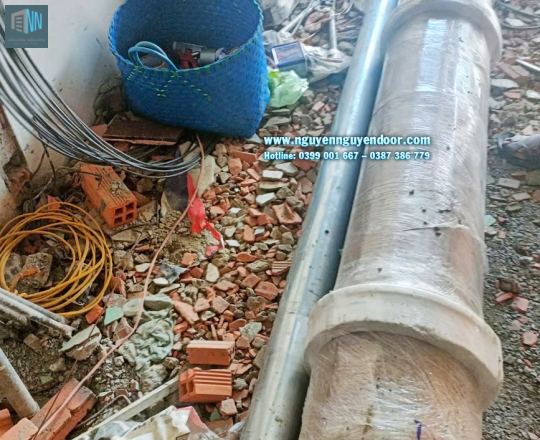 CỬA CUỐN KHE THOÁNG CÔNG NGHỆ ĐỨC TẠI ĐƯỜNG Ụ GHE 