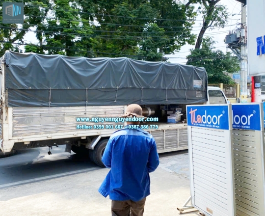CỬA CUỐN KHE THOÁNG CÔNG NGHỆ ĐỨC TẠI BIG C ĐỒNG NAI