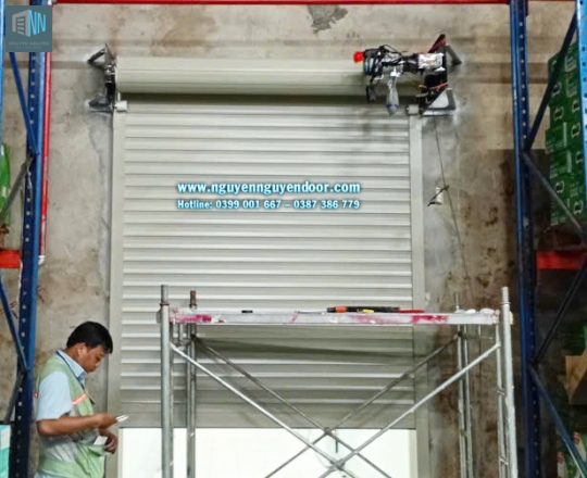 CỬA CUỐN KHE THOÁNG CÔNG NGHỆ ĐỨC TẠI BIG C ĐỒNG NAI