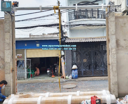 CỬA CUỐN KHE THOÁNG CÔNG NGHỆ ĐỨC TẠI QUỐC LỘ 13 CŨ