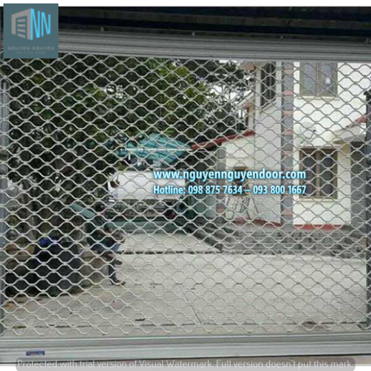 CỬA CUỐN MẮC VÕNG INOX
