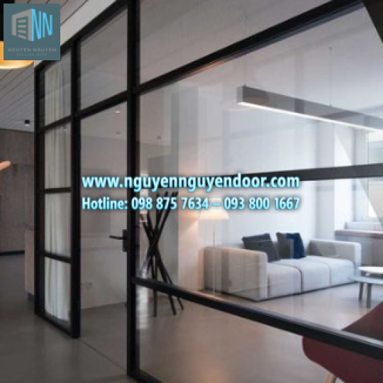 CỬA KÍNH BẢN LỀ SÀN