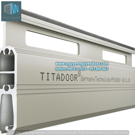 CỬA CUỐN TITADOOR CÔNG NGHỆ ĐỨC PM1060S