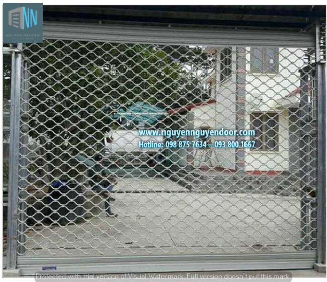 CỬA CUỐN MẮC VÕNG INOX