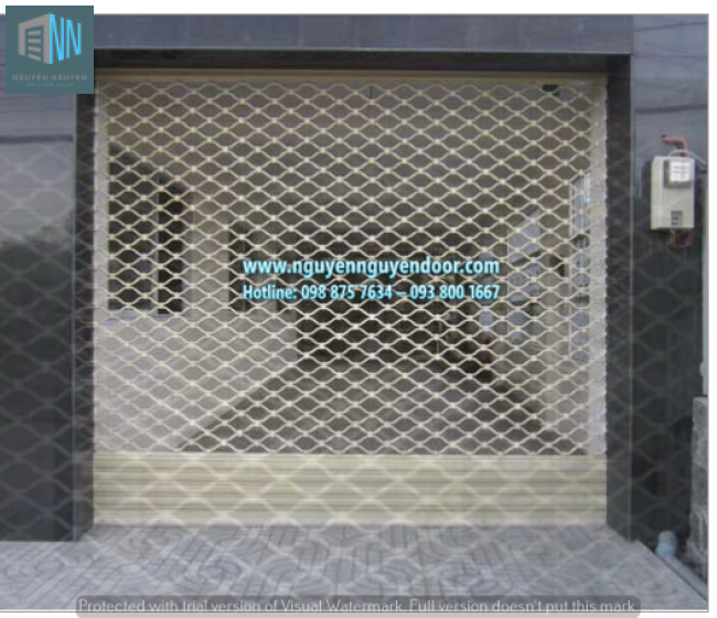 CỬA CUỐN MẮC VÕNG SƠN TĨNH ĐIỆN