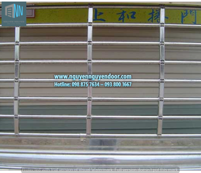 CỬA CUỐN SONG NGANG INOX