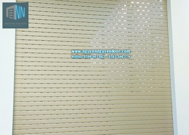 CỬA CUỐN KHE THOÁNG CÔNG NGHỆ ĐỨC TẠI ĐƯỜNG SỐ 10 TÔ NGỌC VÂN 