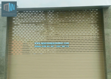 CỬA CUỐN KHE THOÁNG CÔNG NGHỆ ĐỨC TẠI QL13