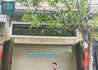 CỬA CUỐN KHE THOÁNG CÔNG NGHỆ ĐỨC TẠI LÀNG TĂNG PHÚ QUẬN 9 