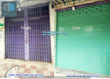 CỬA CUỐN TẤM LIỀN CÔNG NGHỆ ÚC SIÊU NHẸ