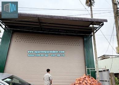 CỬA CUỐN LÁ BÍT CÔNG NGHỆ ĐỨC TẠI ĐẮK LẮK