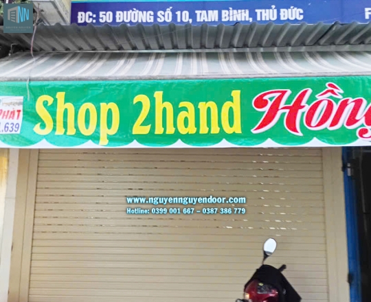 CỬA CUỐN KHE THOÁNG CÔNG NGHỆ ĐỨC TẠI ĐƯỜNG SỐ 10 TAM PHÚ THỦ ĐỨC