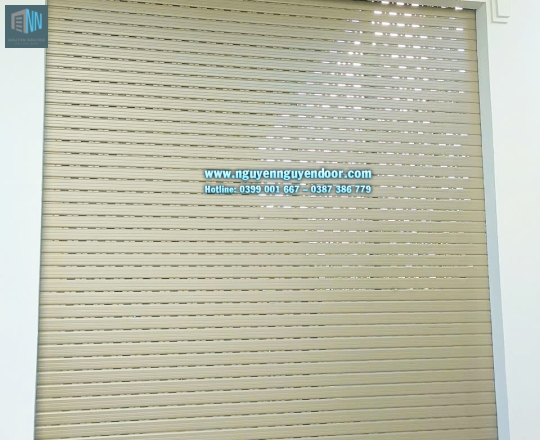 CỬA CUỐN KHE THOÁNG CÔNG NGHỆ ĐỨC TẠI ĐƯỜNG SỐ 10 TÔ NGỌC VÂN