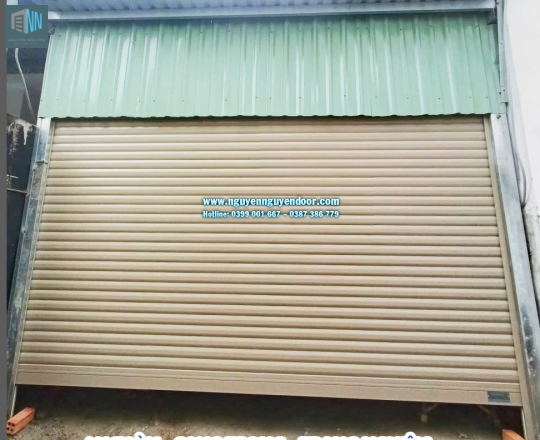 CỬA CUỐN LÁ BÍT CÔNG NGHỆ ĐỨC CÓ MẶT TẠI QUỐC LỘ 13