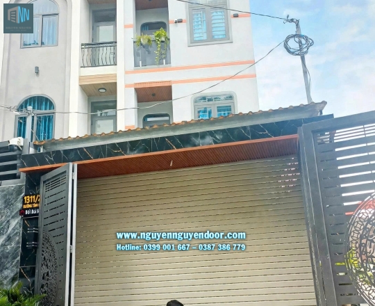 CỬA CUỐN CÔNG NGHỆ ĐỨC CHẾ ĐỘ KHE THOÁNG TẠI BÌNH CHIỀU