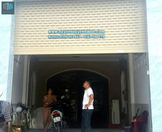 CỬA CUỐN KHE THOÁNG CÔNG NGHỆ ĐỨC TẠI QUỐC LỘ 13