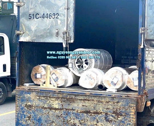 CỬA CUỐN KHE THOÁNG CÔNG NGHỆ ĐỨC TẠI QUỐC LỘ 13