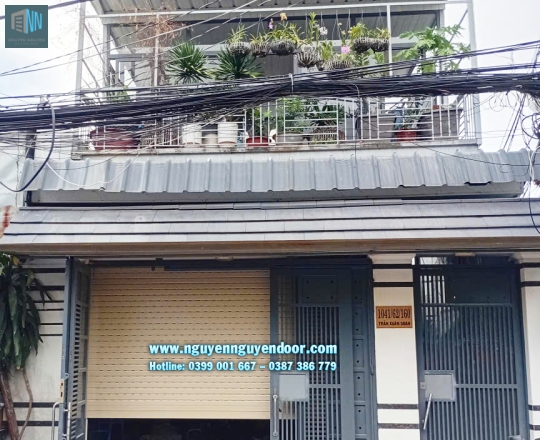 CỬA XỊN NHÀ SANG - CỬA CUỐN CÔNG NGHỆ ĐỨC CÔNG TRÌNH TẠI QUẬN 7