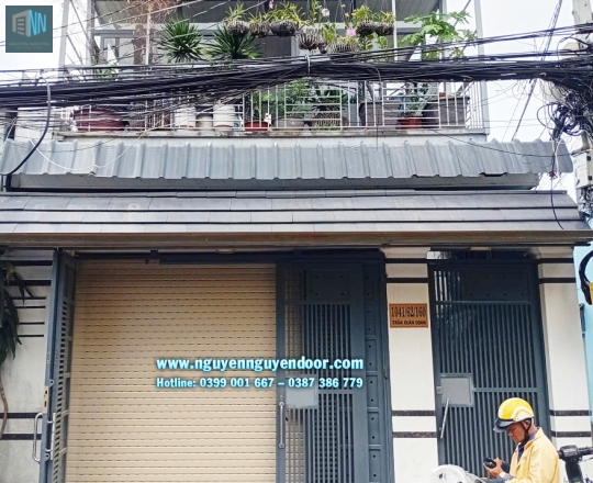 CỬA XỊN NHÀ SANG - CỬA CUỐN CÔNG NGHỆ ĐỨC CÔNG TRÌNH TẠI QUẬN 7