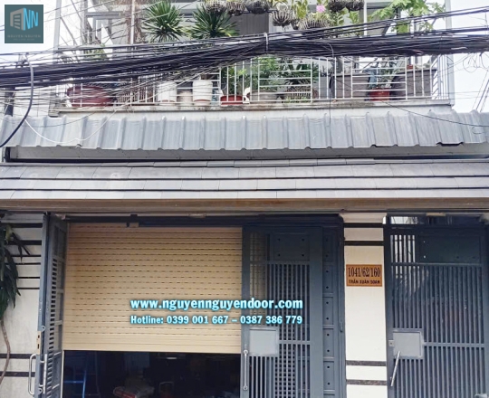 CỬA XỊN NHÀ SANG - CỬA CUỐN CÔNG NGHỆ ĐỨC CÔNG TRÌNH TẠI QUẬN 7