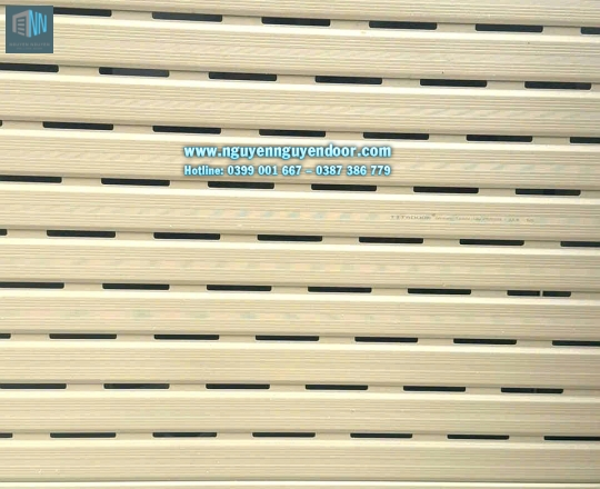 CỬA CUỐN KHE THOÁNG CÔNG NGHỆ ĐỨC TẠI QUỐC LỘ 13