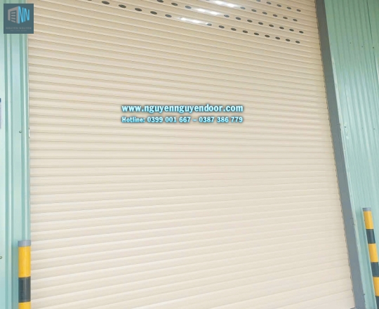 CỬA CUỐN NAN BÍT CÔNG NGHỆ ĐỨC TẠI PHÚ CHÂU THỦ ĐỨC