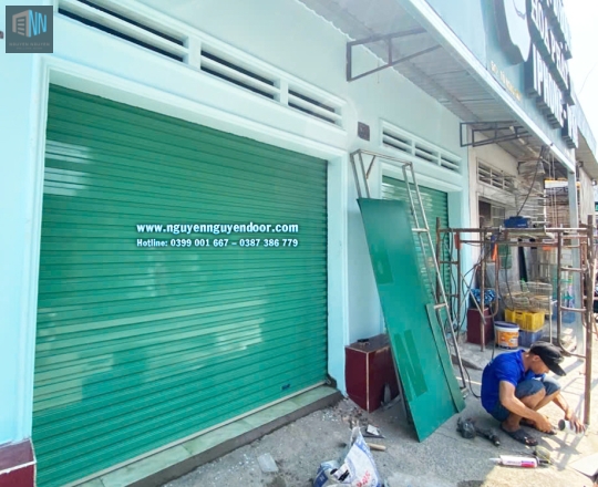 CỬA CUỐN TẤM LIỀN CÔNG NGHỆ ÚC TẠI 570 TÔ NGỌC VÂN THỦ ĐỨC