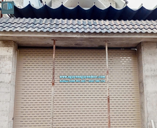 CỬA CUỐN KHE THOÁNG CÔNG NGHỆ ĐỨC TẠI NGÃ TƯ HÒA LÂN 